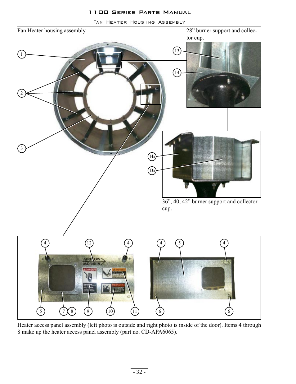 1100 series parts manual | Grain Systems PNEG-1363 User Manual | Page 32 / 75