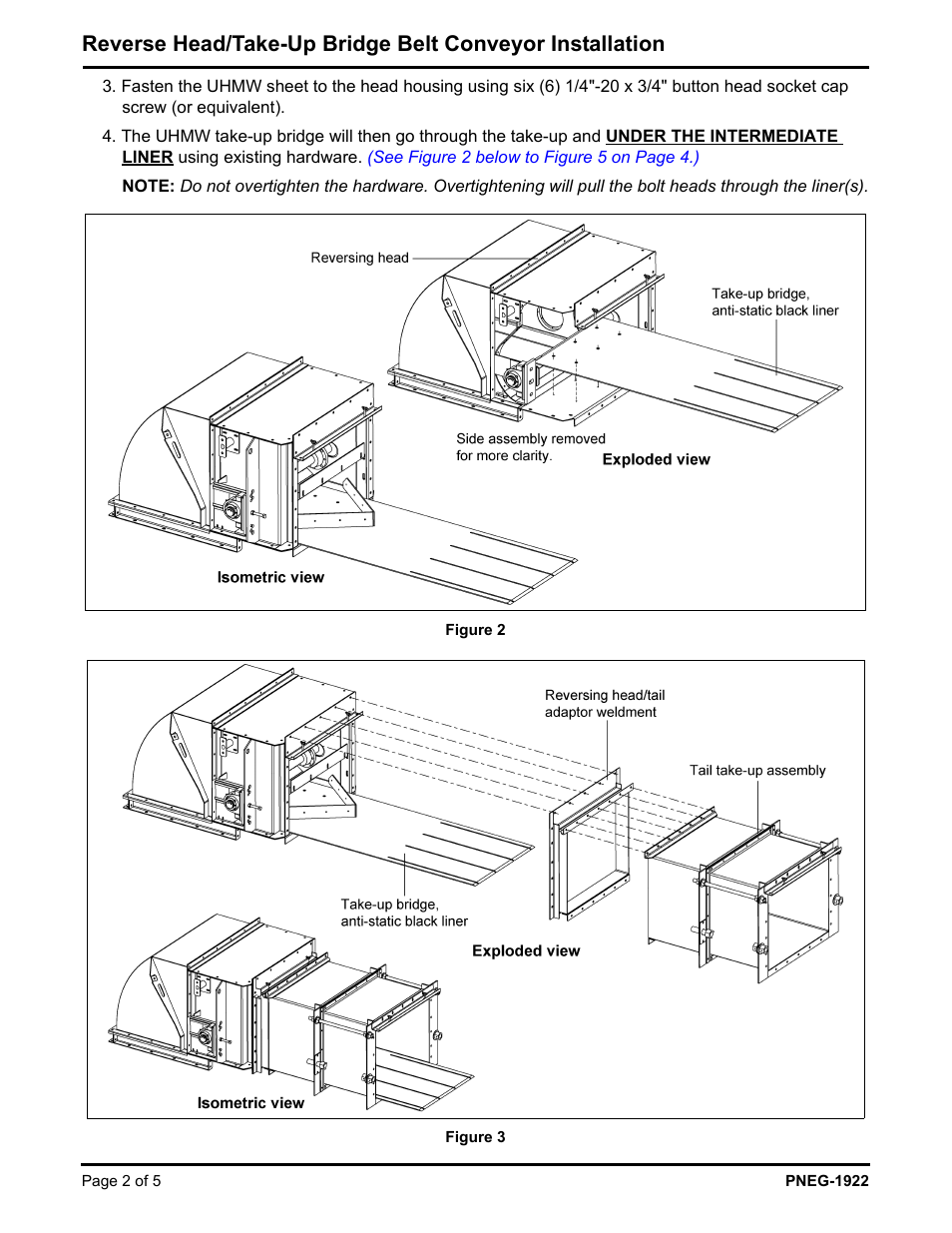 Grain Systems Bucket Elevtors, Conveyors, Series II Sweeps PNEG-1922 User Manual | Page 2 / 5