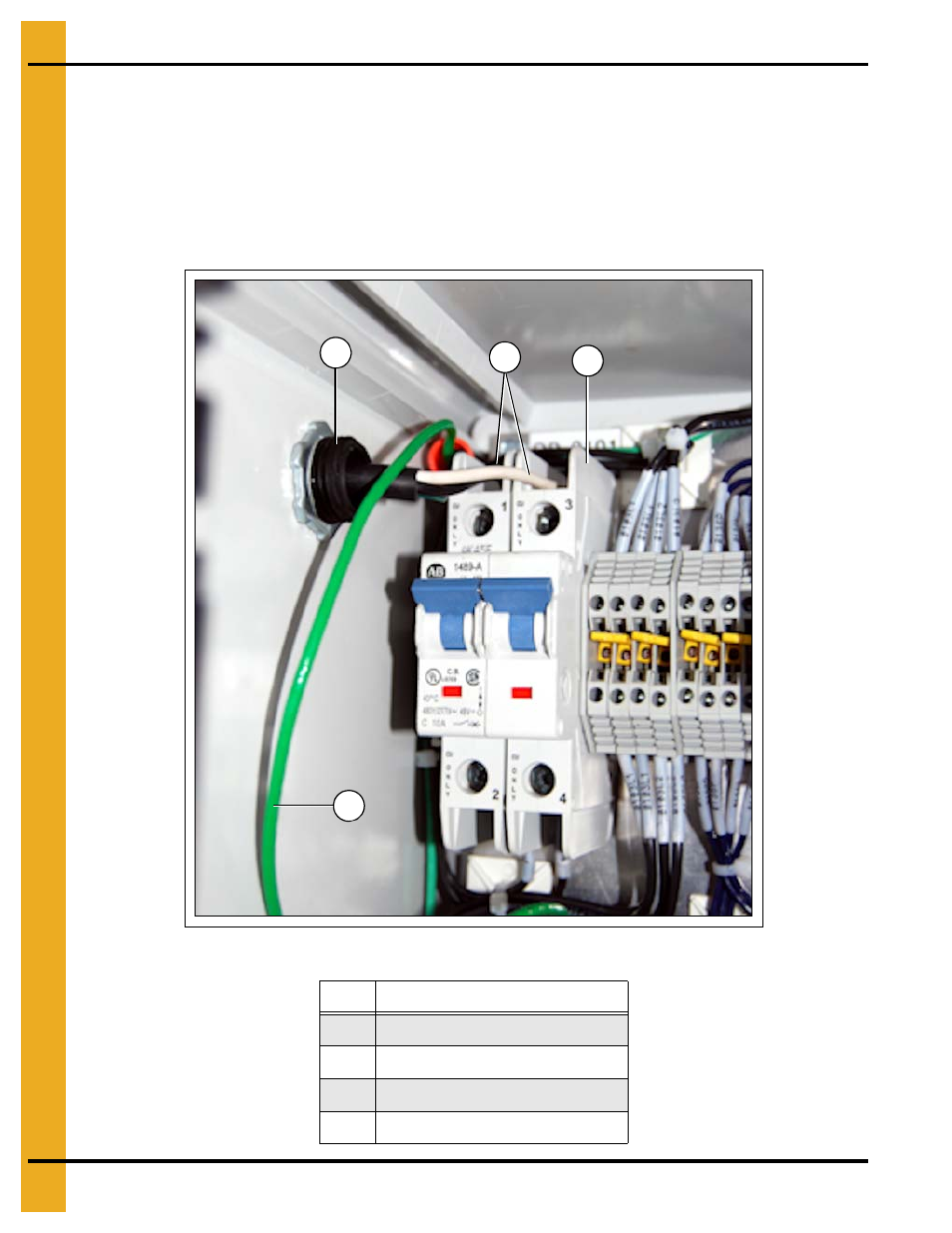 Electrical installation | Grain Systems Bucket Elevtors, Conveyors, Series II Sweeps PNEG-1895 User Manual | Page 18 / 62