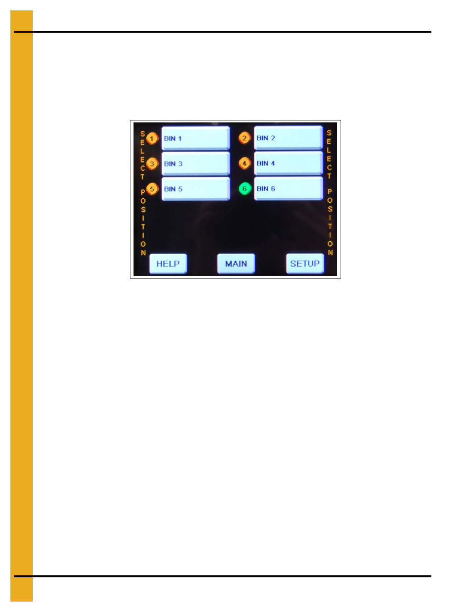Move position screen, Moving spout position, Verifying spout alignment | Grain Systems Bucket Elevtors, Conveyors, Series II Sweeps PNEG-1895 User Manual | Page 22 / 62