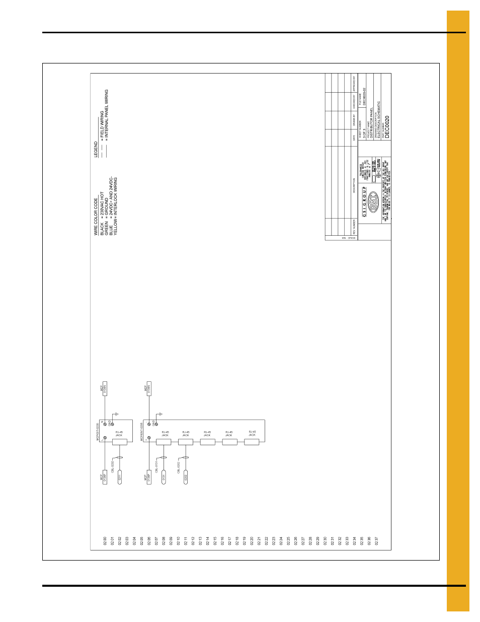White panel electrical schematic (continued) | Grain Systems Bucket Elevtors, Conveyors, Series II Sweeps PNEG-1895 User Manual | Page 59 / 62