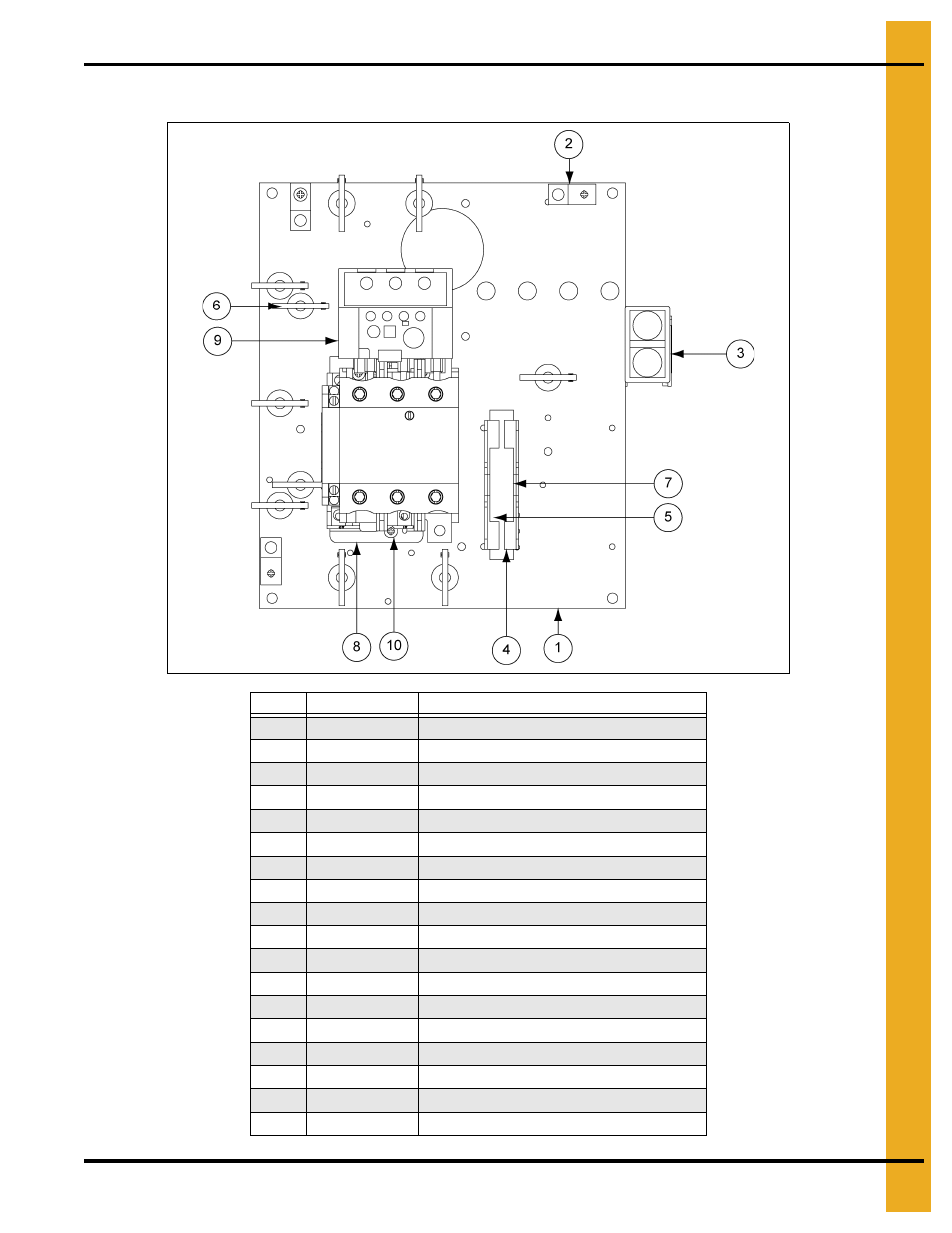 3 phase 230 volt wiring diagram and parts, Wiring diagrams | Grain Systems PNEG-119 User Manual | Page 23 / 30