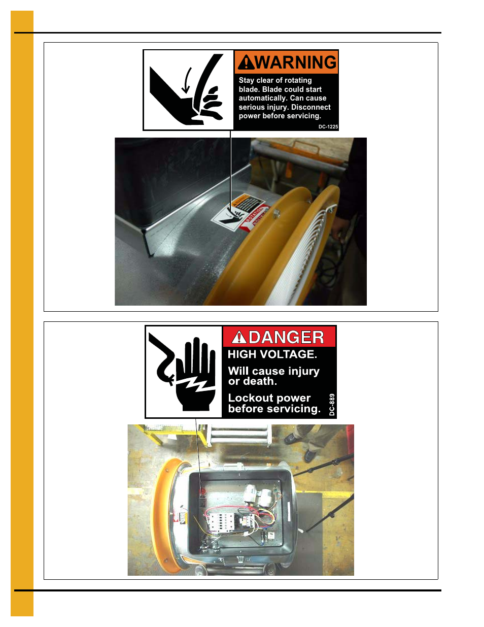 Warning | Grain Systems PNEG-119 User Manual | Page 8 / 30