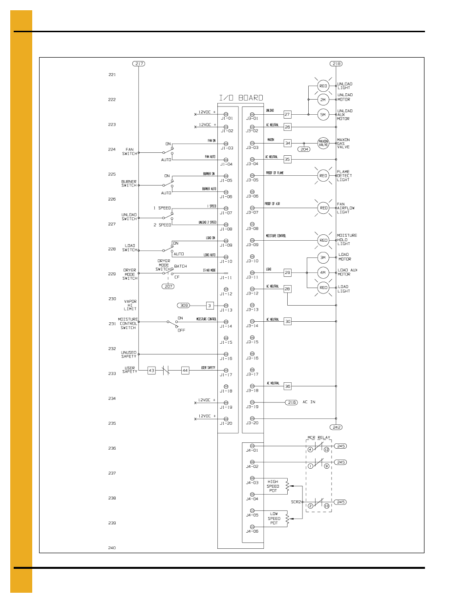 Competitor/dri-tek control schematic (continued) | Grain Systems PNEG-1702 User Manual | Page 100 / 142