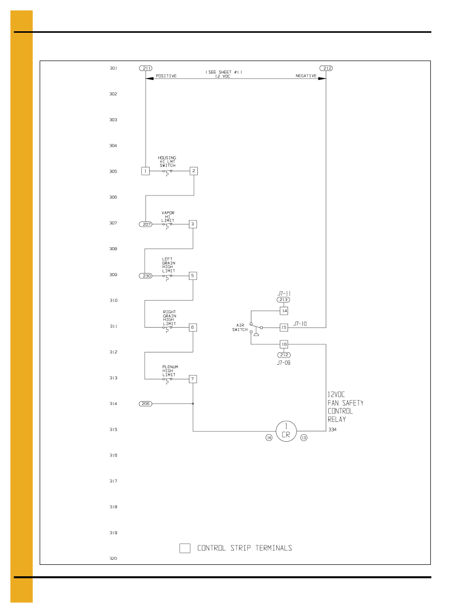 Competitor/dri-tek control schematic (continued) | Grain Systems PNEG-1702 User Manual | Page 102 / 142