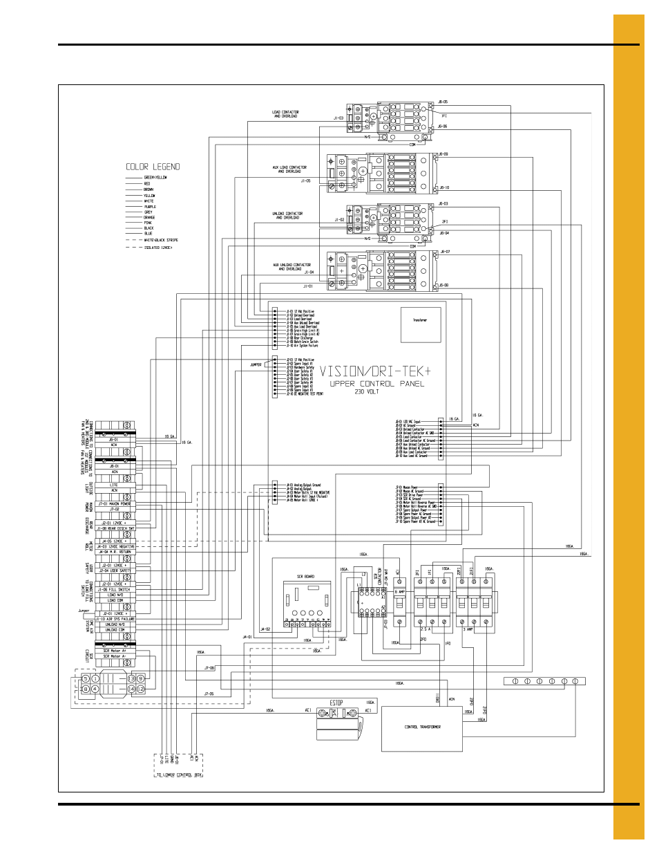 Upper control box | Grain Systems PNEG-1702 User Manual | Page 131 / 142