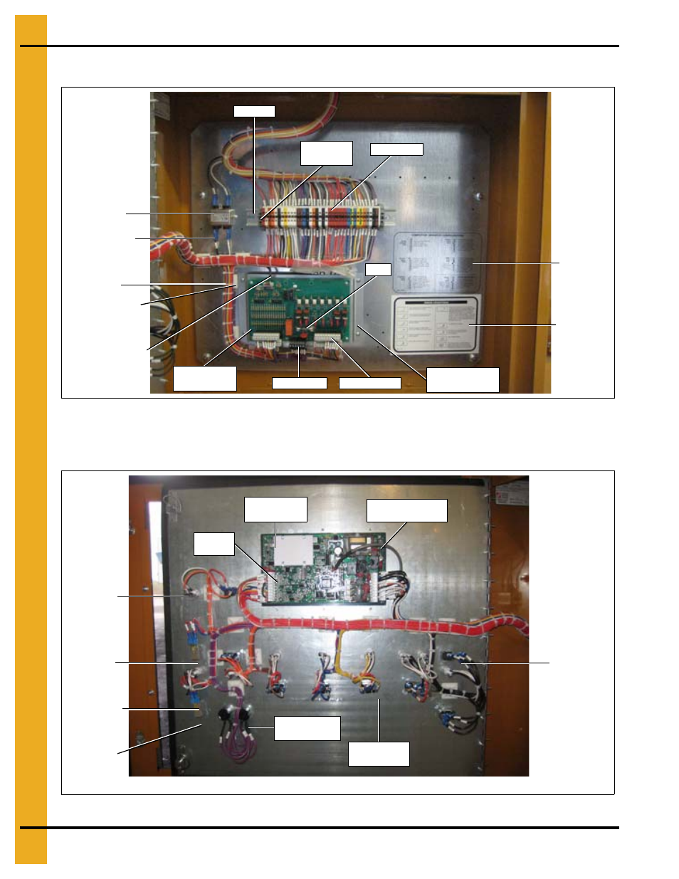 Competitor lower control box, Competitor rear control panel, Vision/competitor illustrations | Grain Systems PNEG-1702 User Manual | Page 80 / 142