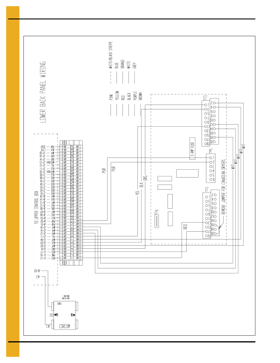 Competitor/dri-tek lower back panel wiring | Grain Systems PNEG-1702 User Manual | Page 92 / 142