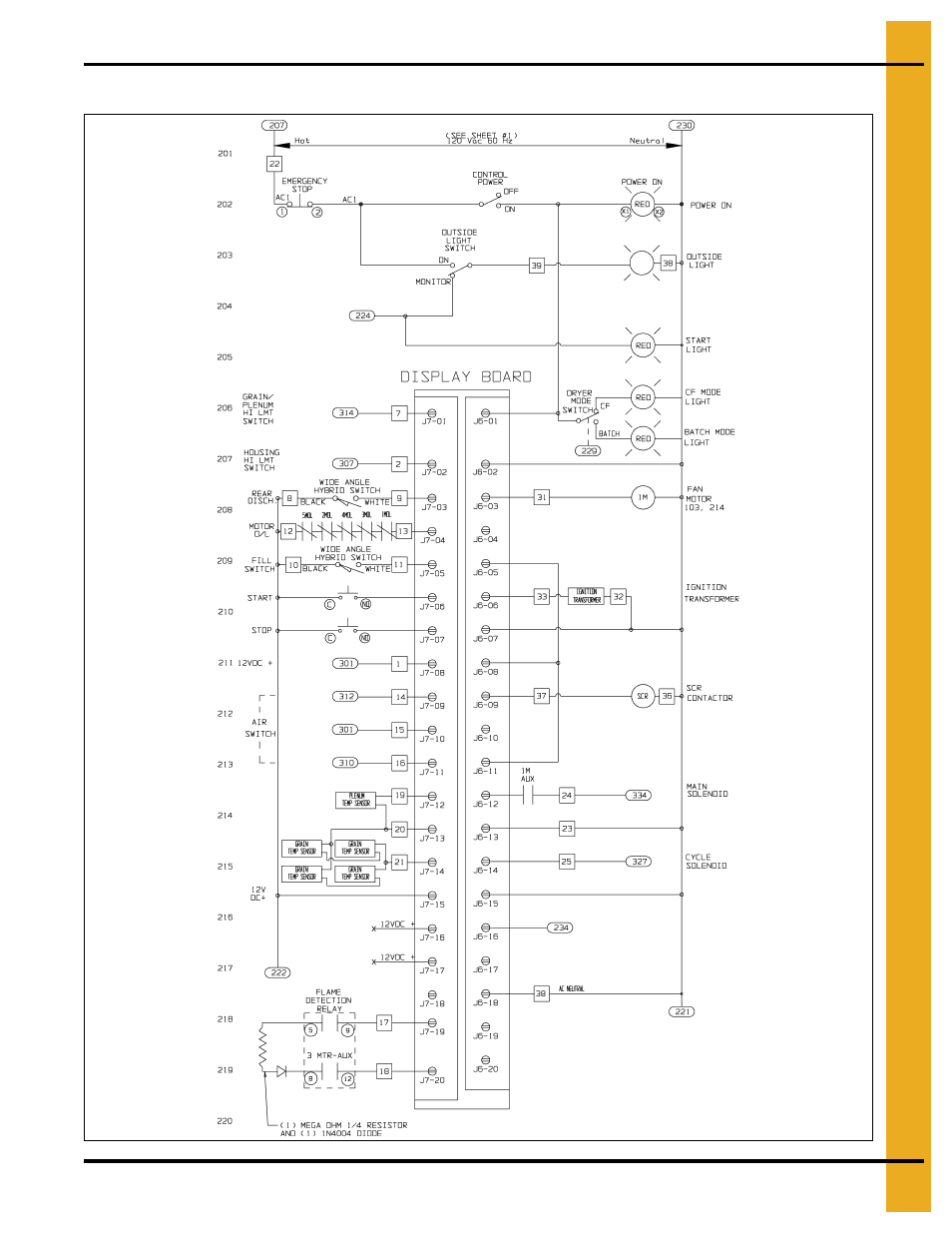 Competitor/dri-tek control schematic | Grain Systems PNEG-1702 User Manual | Page 99 / 142