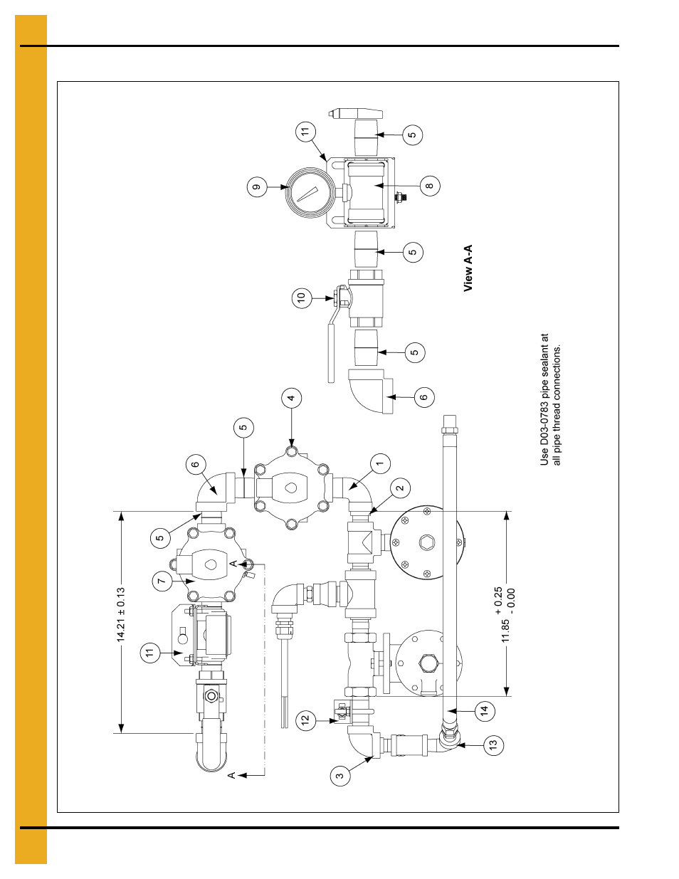 40" and 42" lp csa pipe train (pta-40lp-csa) | Grain Systems PNEG-1763 User Manual | Page 16 / 62