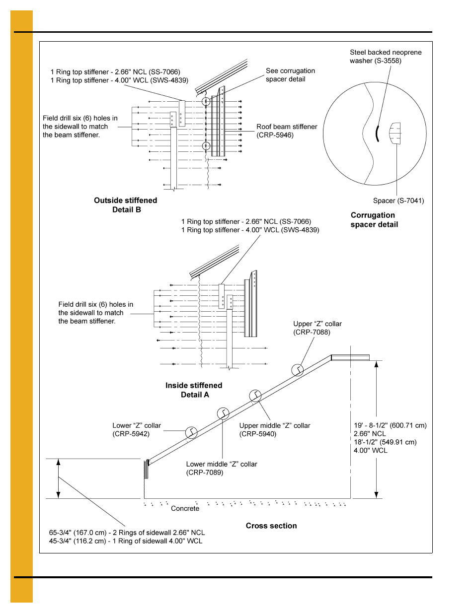 60' high wind roof instructions | Grain Systems Bin Accessories PNEG-1839 User Manual | Page 12 / 26