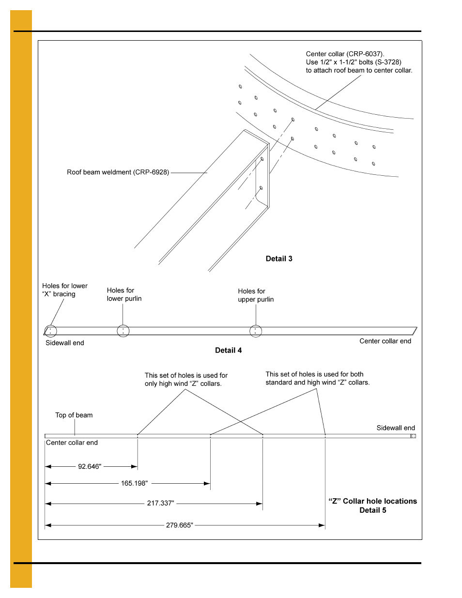 60' high wind roof instructions | Grain Systems Bin Accessories PNEG-1839 User Manual | Page 14 / 26