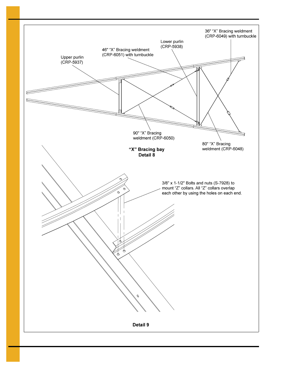 60' high wind roof instructions | Grain Systems Bin Accessories PNEG-1839 User Manual | Page 16 / 26