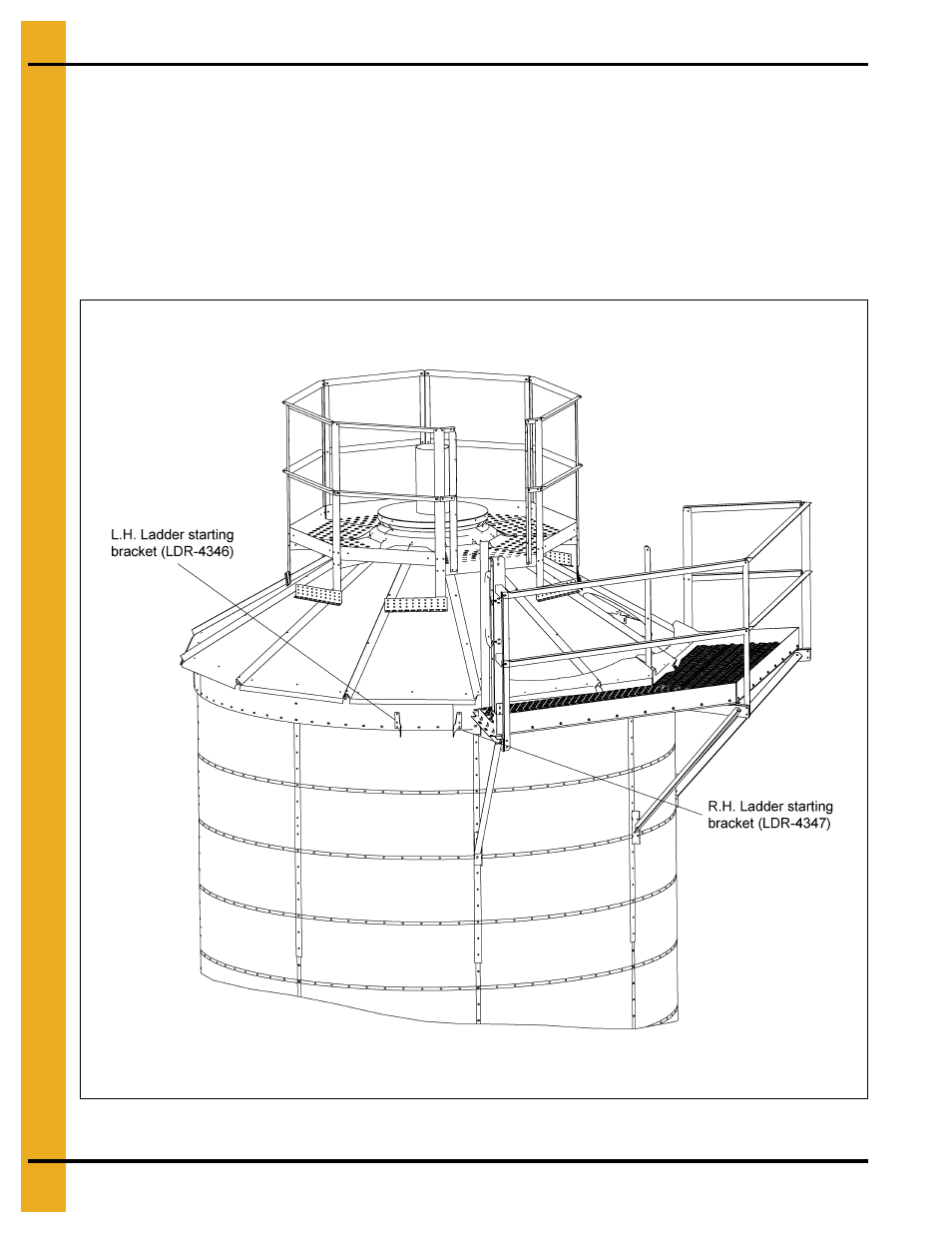 Ladder assembly | Grain Systems PNEG-1754 User Manual | Page 8 / 80