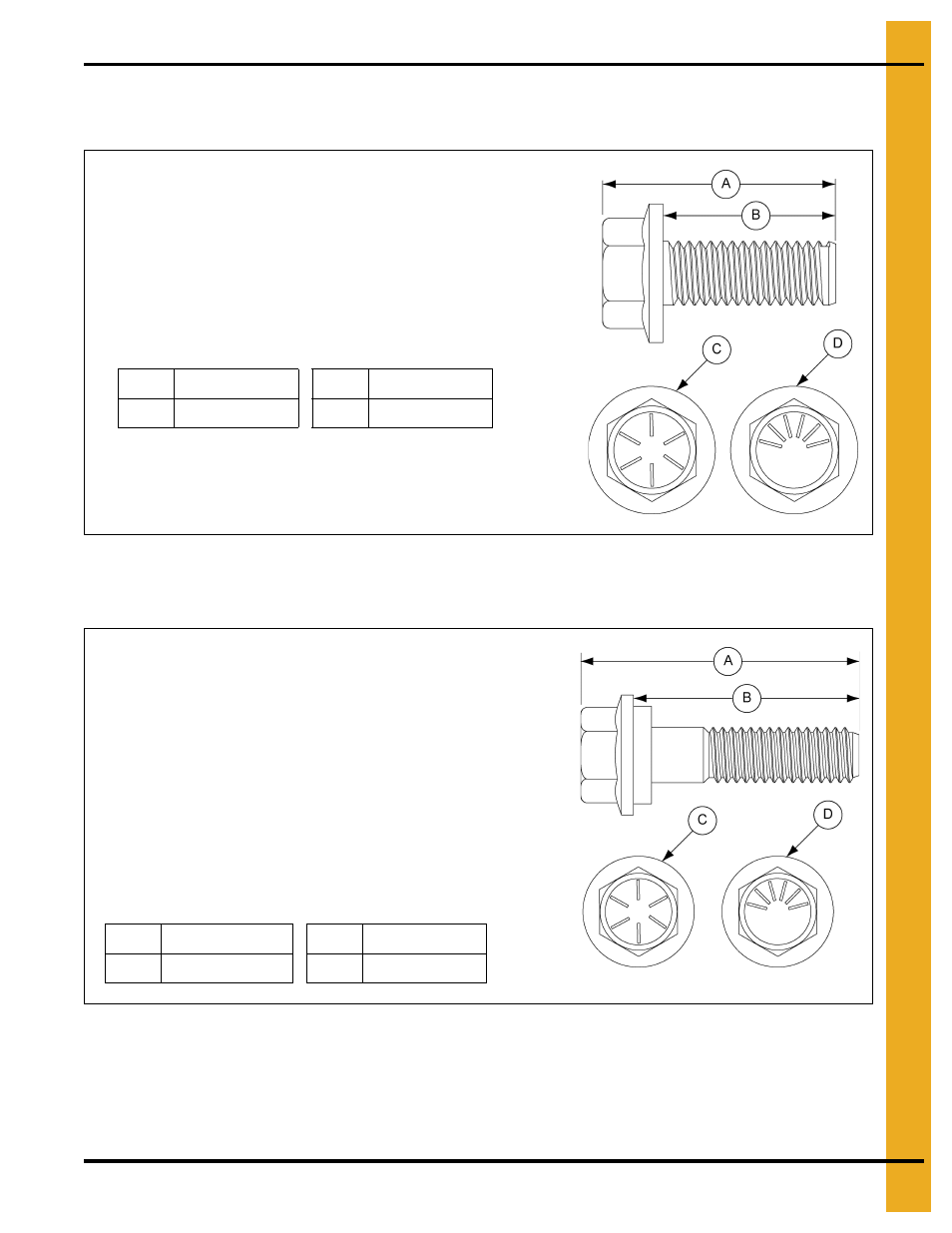 Bolt (s-7485), Bolt (s-7488), Bolt and nut usage | Grain Systems Tanks PNEG-4042 User Manual | Page 27 / 104