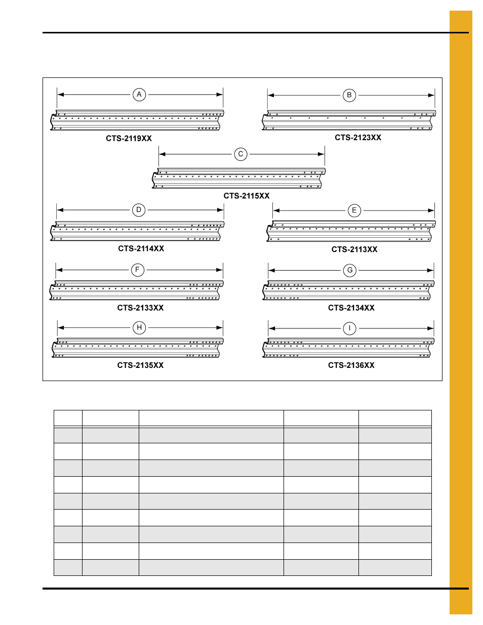 Base stiffeners, Stiffeners | Grain Systems Tanks PNEG-4042 User Manual | Page 41 / 104