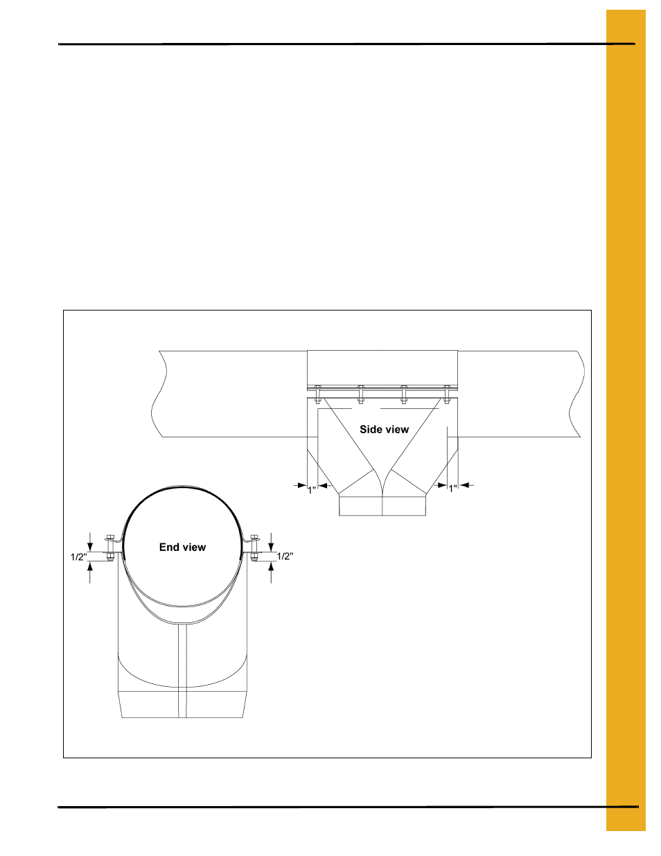 Outlet cutting guidelines | Grain Systems Custom, Utility and Bulk Tank Augers PNEG-1445 User Manual | Page 29 / 54