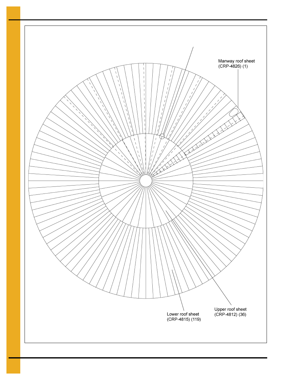 90' diameter roof instructions | Grain Systems Bin Accessories PNEG-1790 User Manual | Page 20 / 30