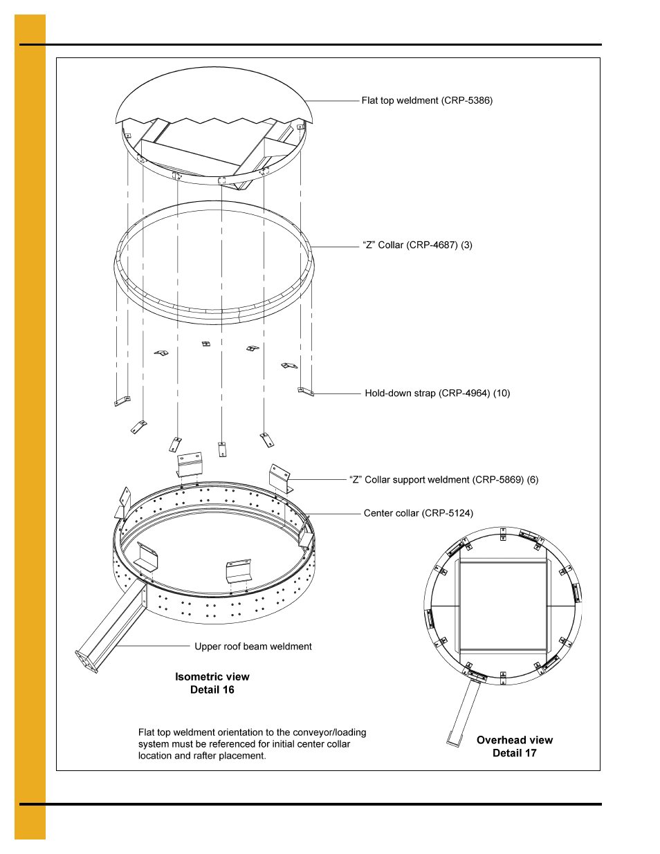 90' diameter roof instructions | Grain Systems Bin Accessories PNEG-1790 User Manual | Page 22 / 30