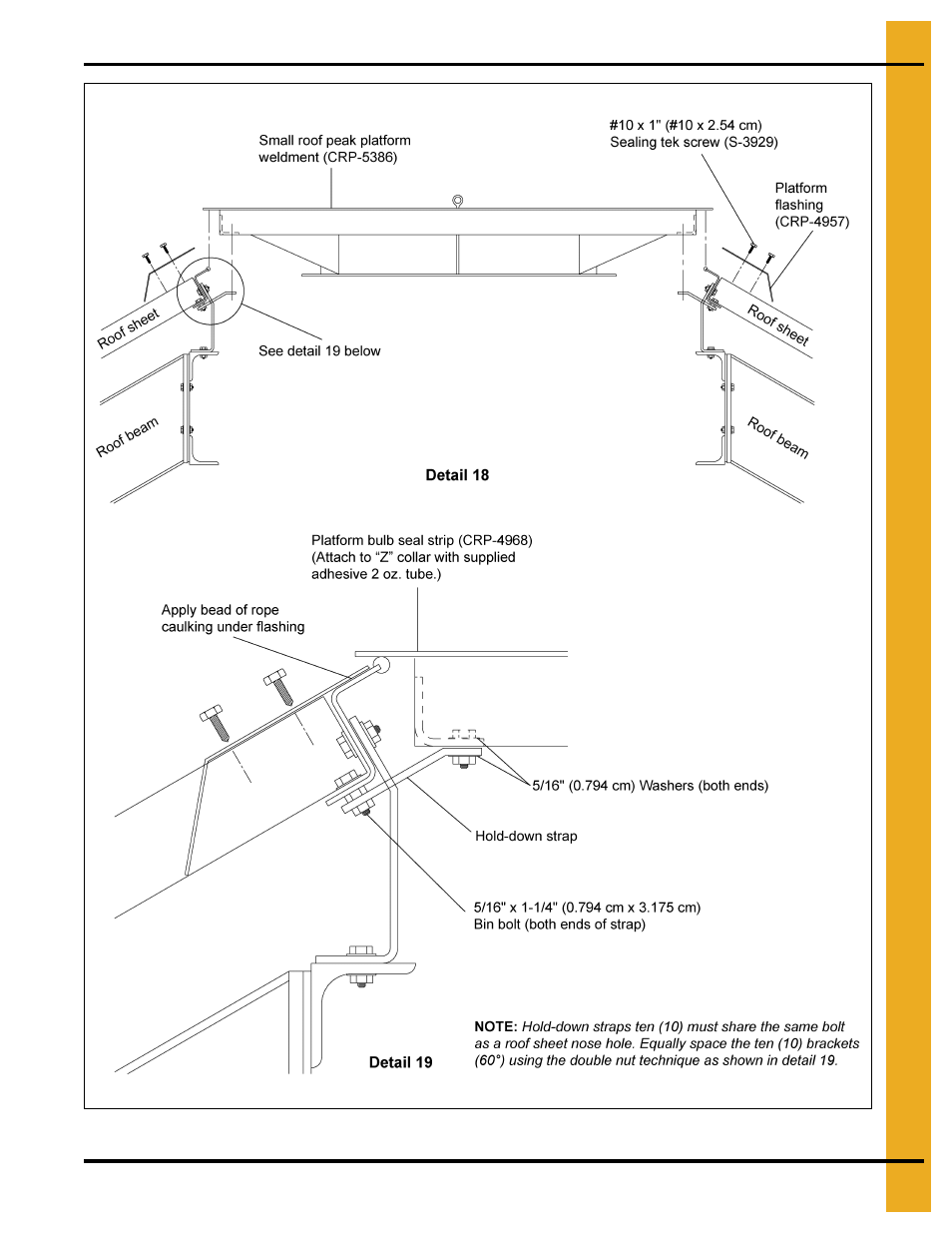 90' diameter roof instructions | Grain Systems Bin Accessories PNEG-1790 User Manual | Page 23 / 30
