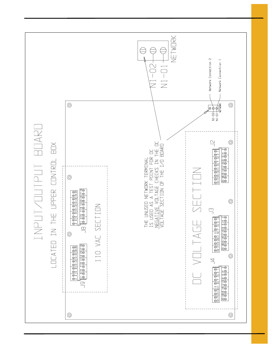 Ative. refer, Input/output board voltage testing wiring | Grain Systems PNEG-1181 User Manual | Page 49 / 76