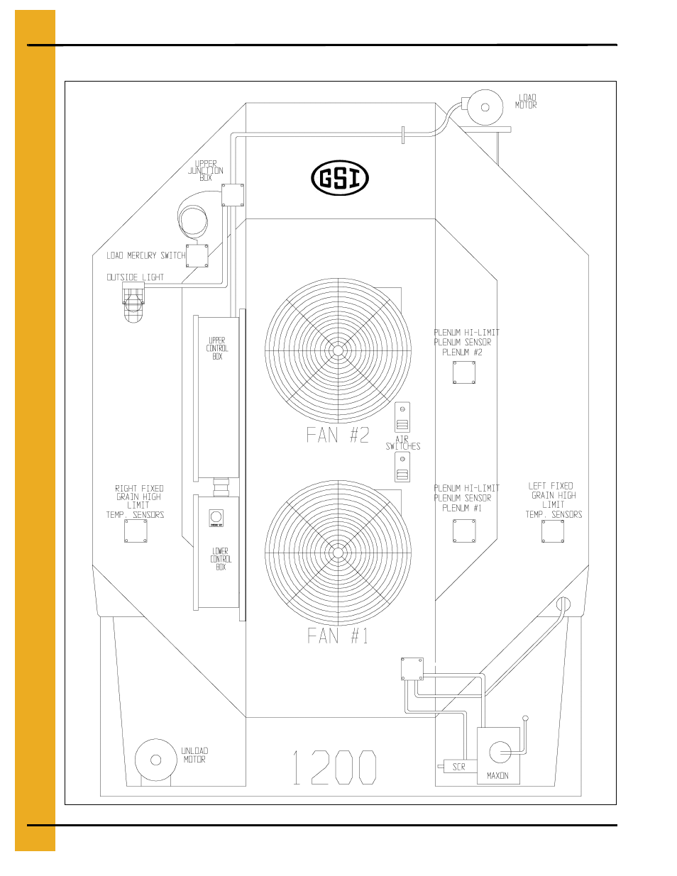 Dryer parts, Chapter 10 dryer parts, Dryer front panel (part locations) | Dryer front panel parts location wiring, For loca, R to the, Dryer front, Panel parts location wiring | Grain Systems PNEG-1181 User Manual | Page 64 / 76
