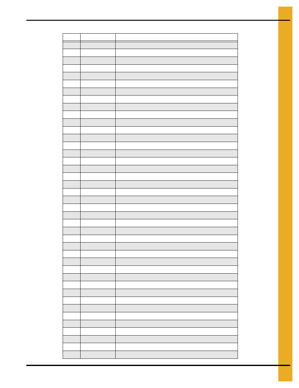 Parts list | Grain Systems Unload Augers PNEG-1421 User Manual | Page 51 / 80