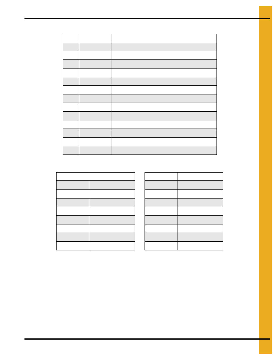 Parts list | Grain Systems Unload Augers PNEG-1421 User Manual | Page 63 / 80