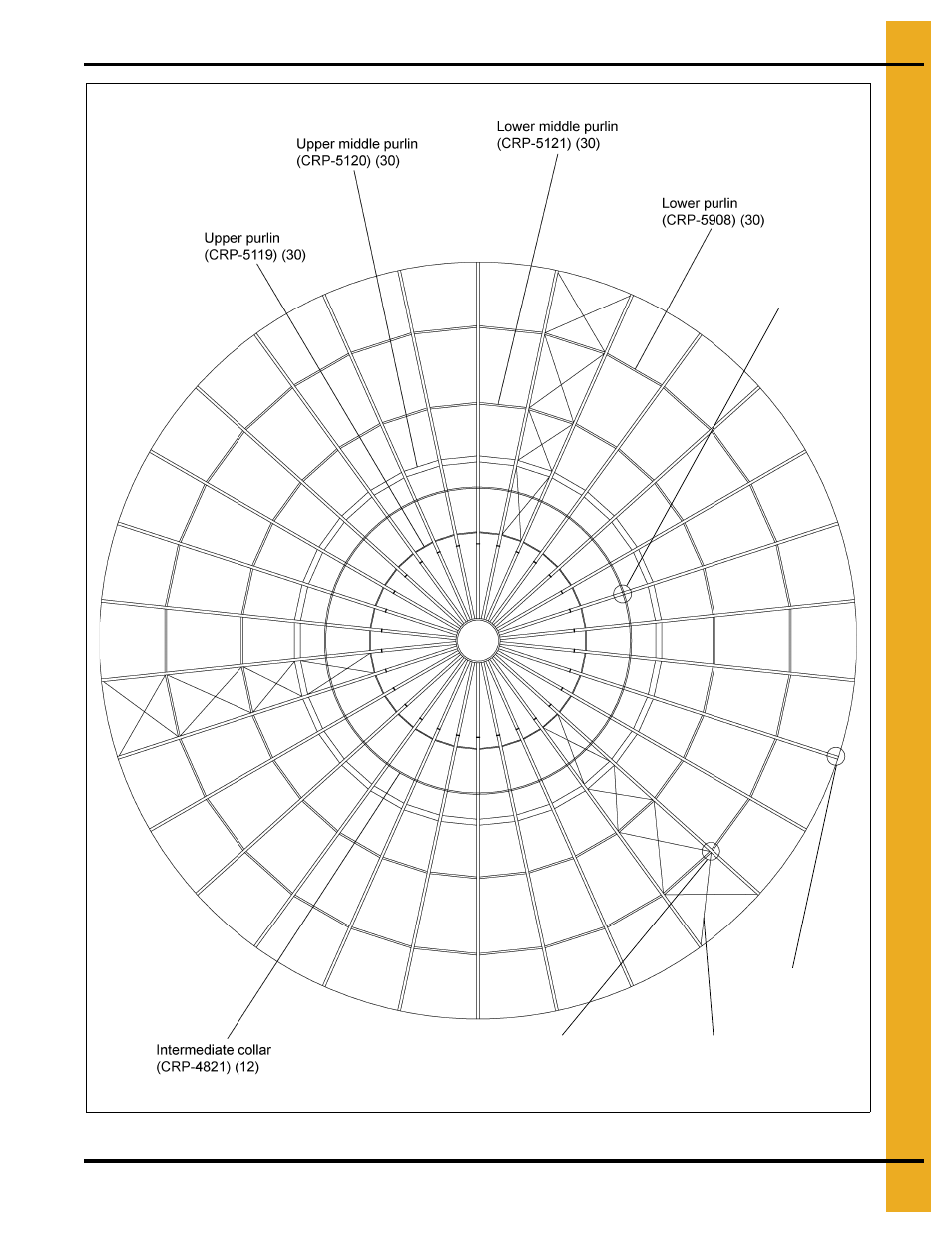 90' roof assembly instructions, Chapter 3 90' roof assembly instructions | Grain Systems Special Roofs PNEG-RE90-H User Manual | Page 11 / 26