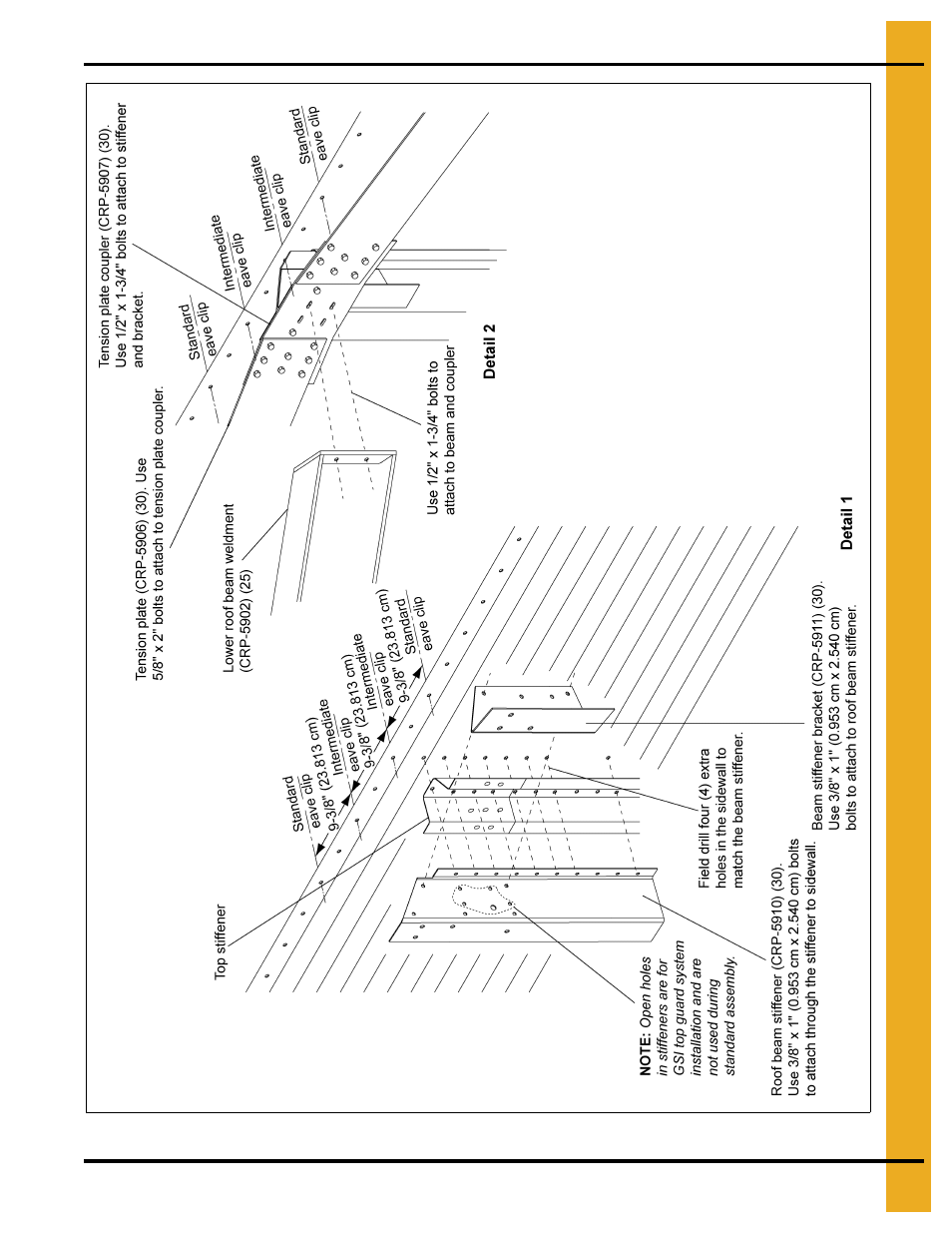 90' roof assembly instructions | Grain Systems Special Roofs PNEG-RE90-H User Manual | Page 13 / 26