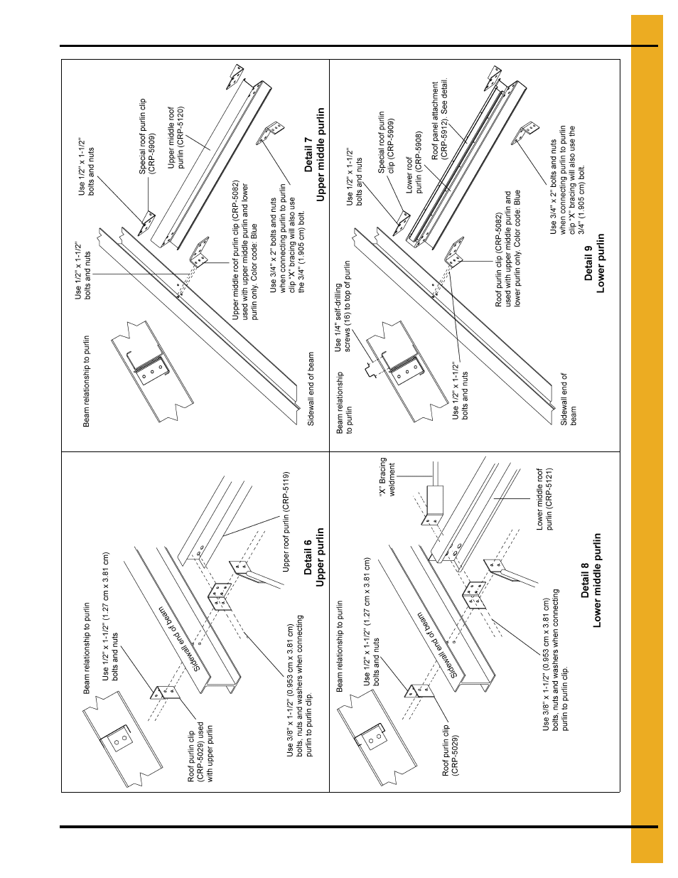 90' roof assembly instructions | Grain Systems Special Roofs PNEG-RE90-H User Manual | Page 15 / 26