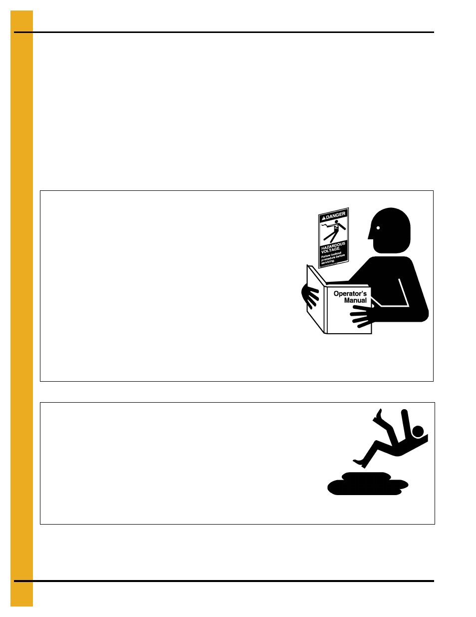 Safety instructions | Grain Systems Special Roofs PNEG-RE90-H User Manual | Page 6 / 26