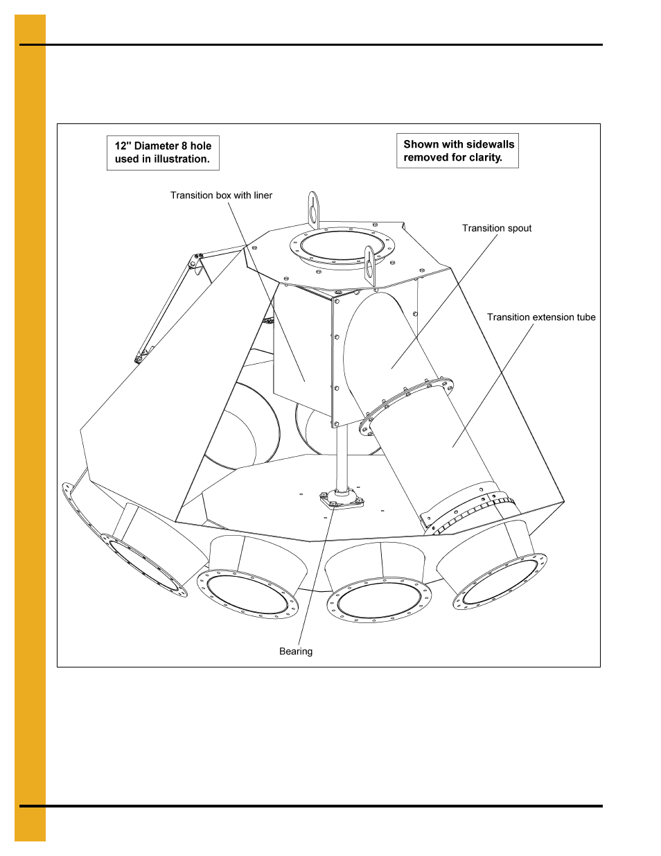 Maintenance, Chapter 4 maintenance, Greasing the bearing | Grain Systems Bucket Elevtors, Conveyors, Series II Sweeps PNEG-1385 User Manual | Page 12 / 52