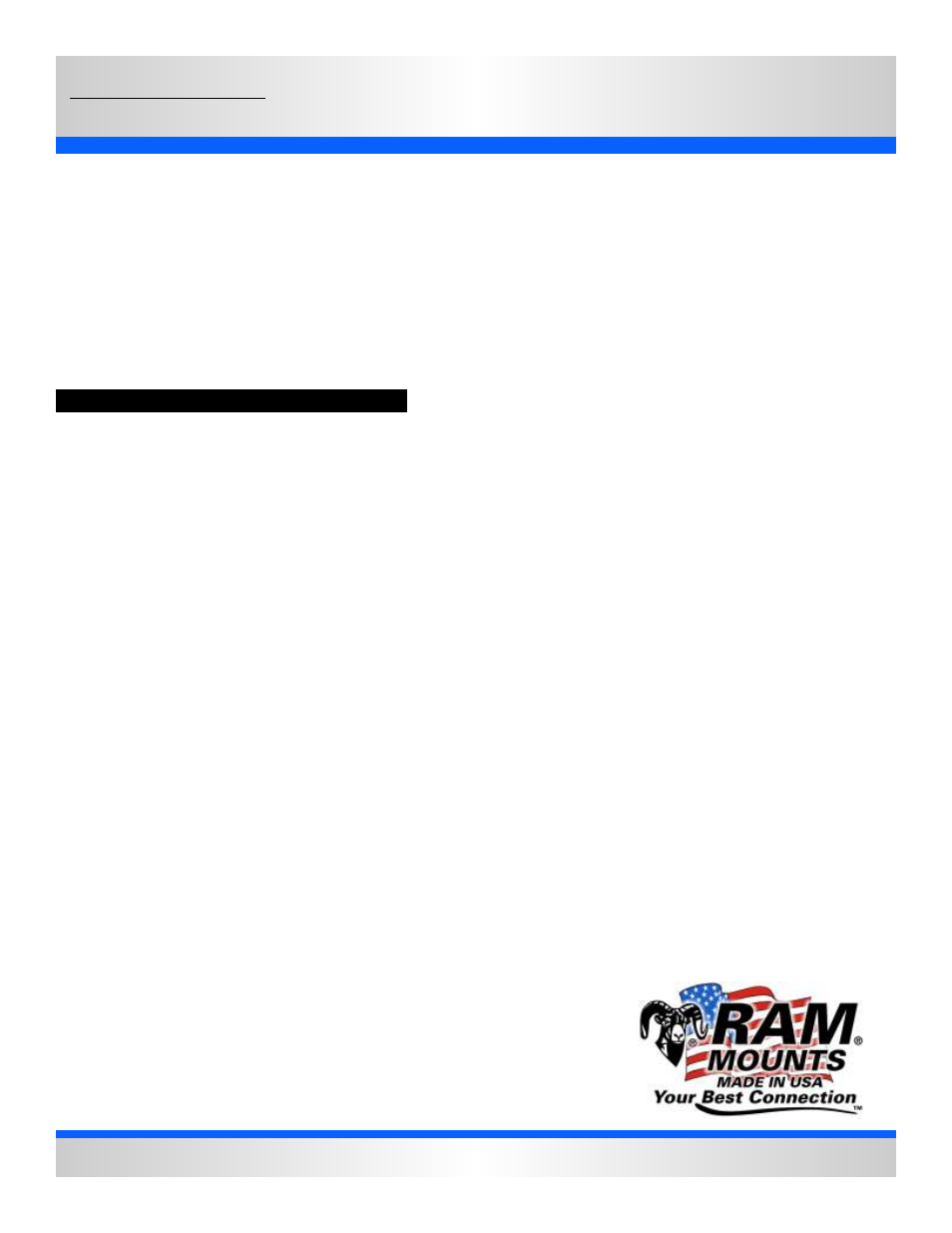 Ram no-drill, Seat bases | RAM Mount RAM-VB-137ST1-SW1 User Manual | Page 2 / 2