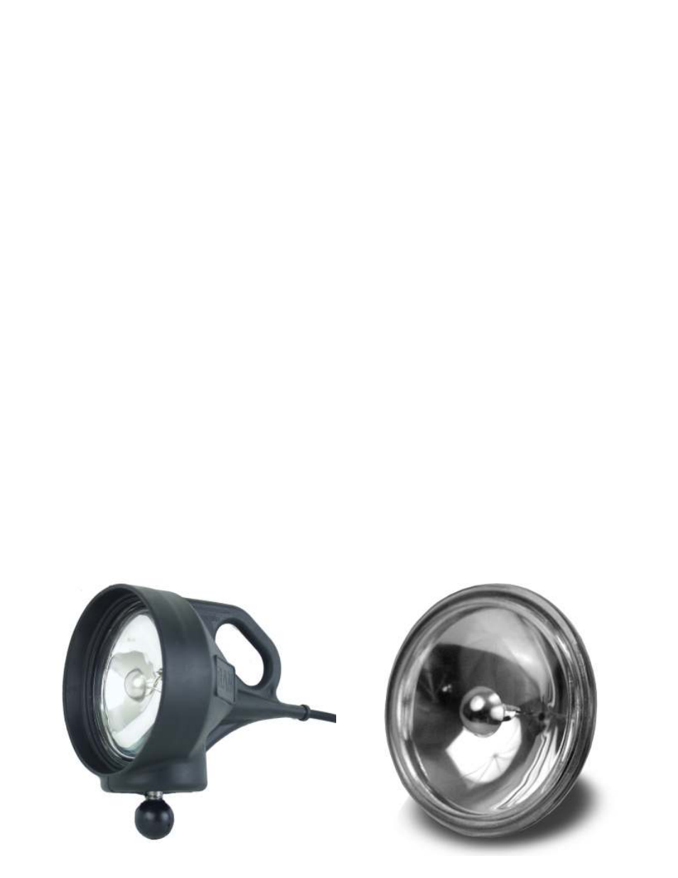 RAM Mount RAM Spotlight Bulb User Manual | 1 page