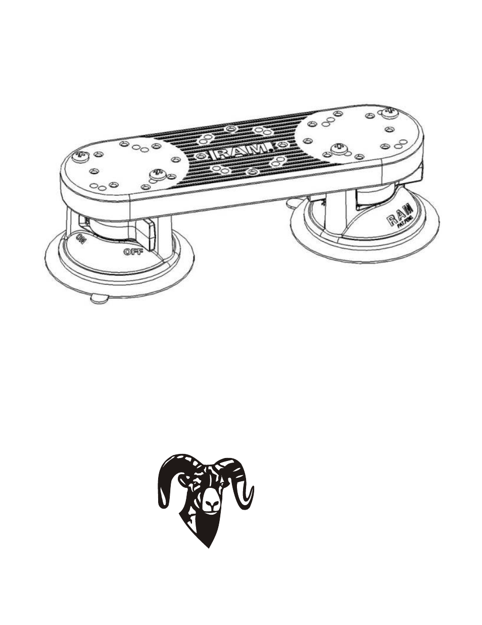 RAM Mount RAP-333-224-1 User Manual | 2 pages