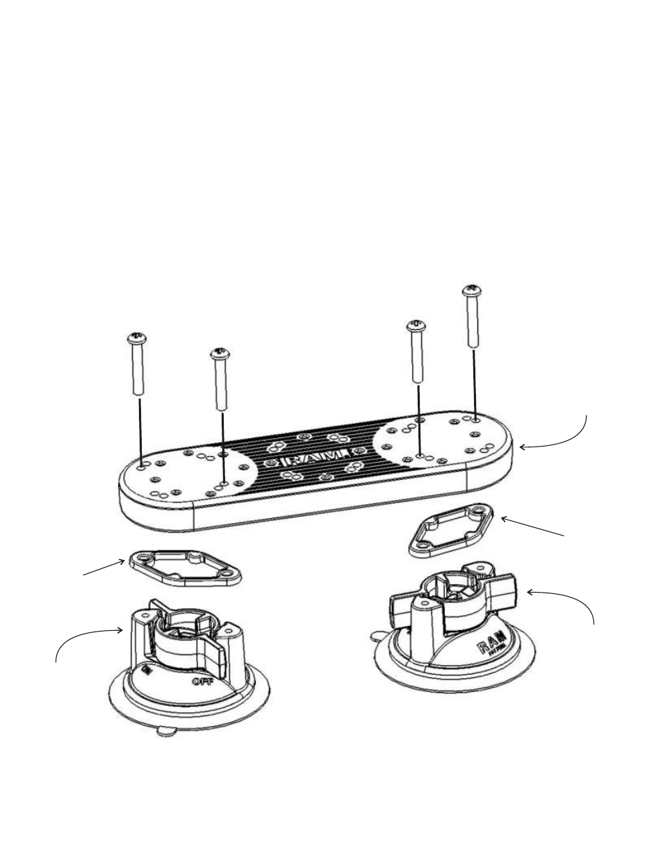 RAM Mount RAP-333-224-1 User Manual | Page 2 / 2