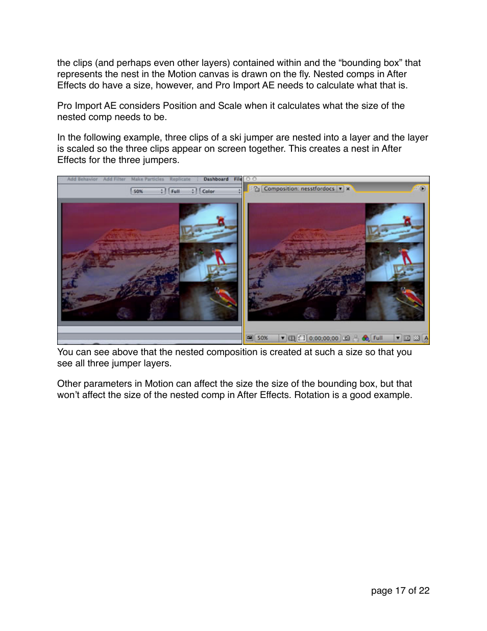 Automatic Duck Pro Import AE 5.0 (Win 64-bit for CS5 or CS5.5) User Manual | Page 17 / 22