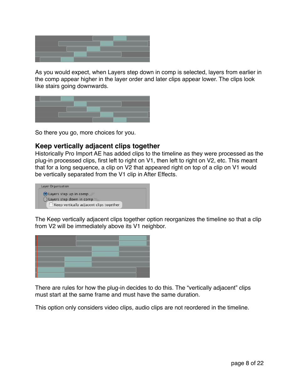Automatic Duck Pro Import AE 5.0 (Win 64-bit for CS5 or CS5.5) User Manual | Page 8 / 22