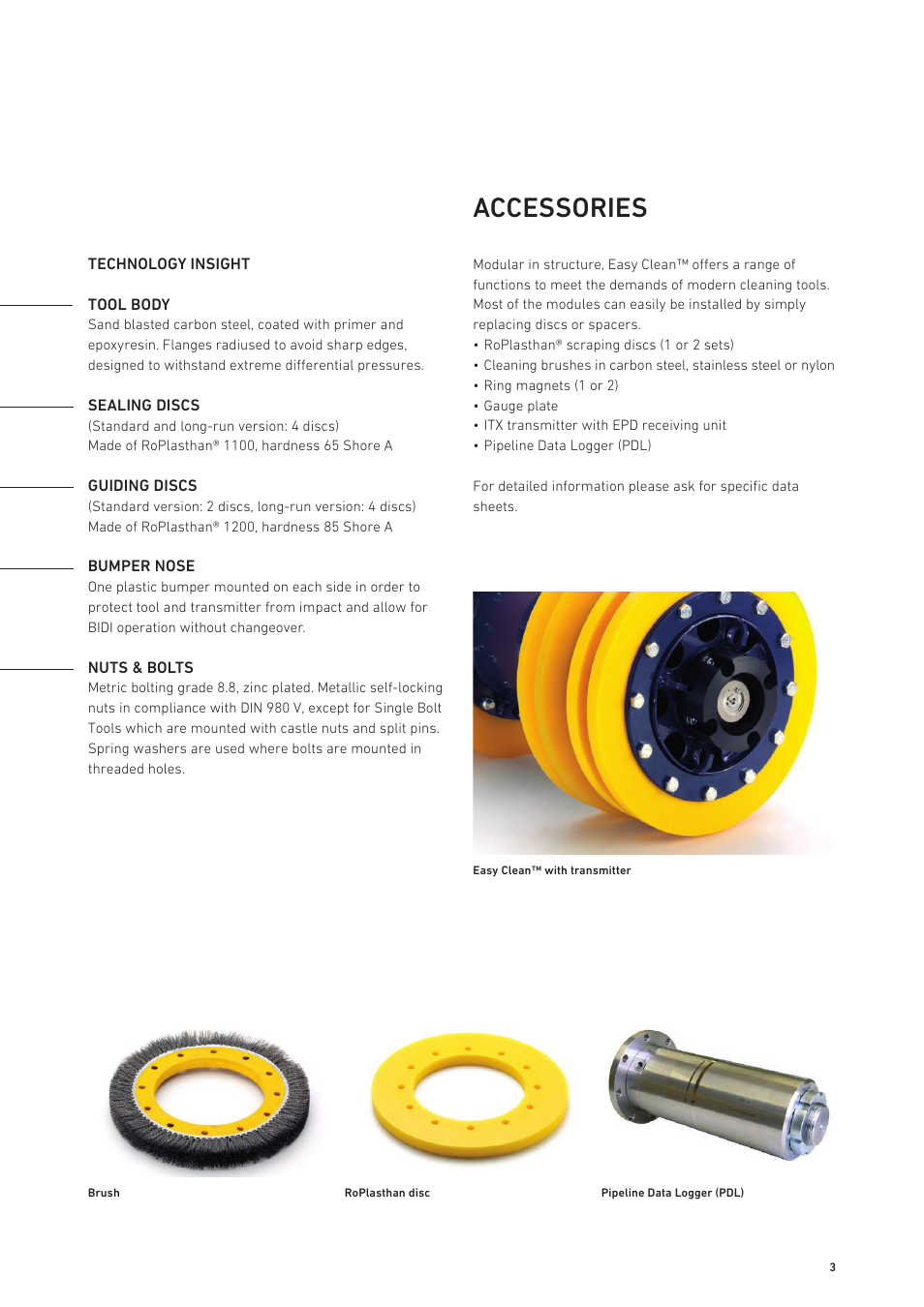 Accessories | Rosen Easy Clean User Manual | Page 3 / 4