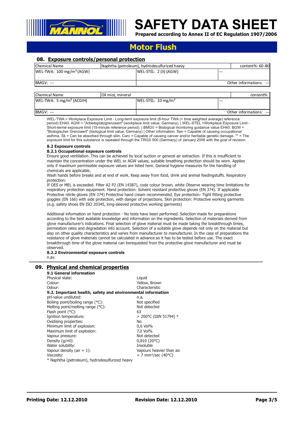 Seite 3, Motor flush | SCT-Germany MOTOR FLUSH 10min. User Manual | Page 3 / 5