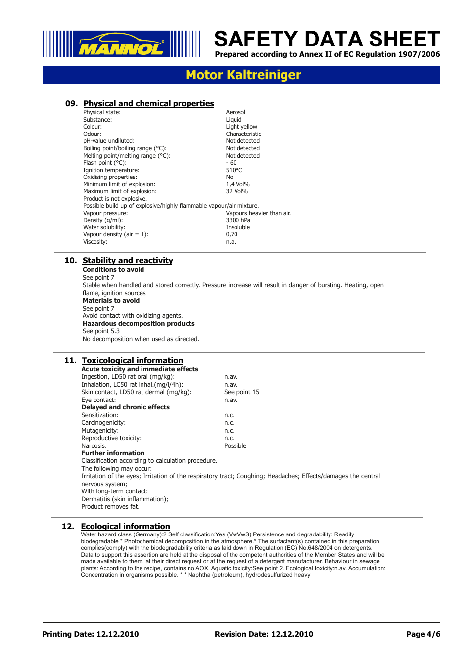 Seite 4, Motor kaltreiniger | SCT-Germany MOTOR-KALTREINIGER User Manual | Page 4 / 6