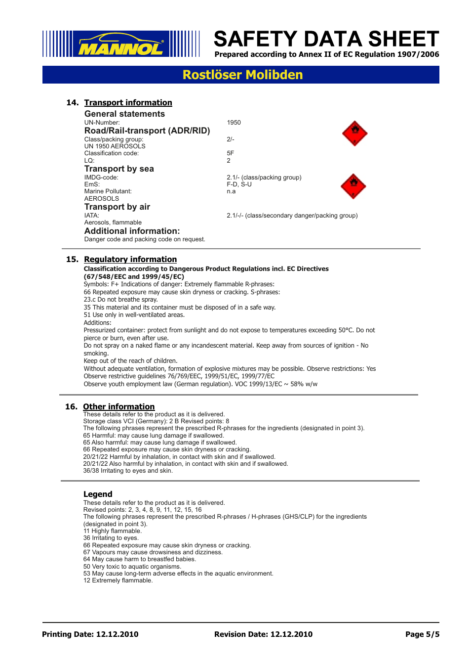 Seite 5, Rostlöser molibden | SCT-Germany ROSTLÖSER ULTRA Molybden User Manual | Page 5 / 5