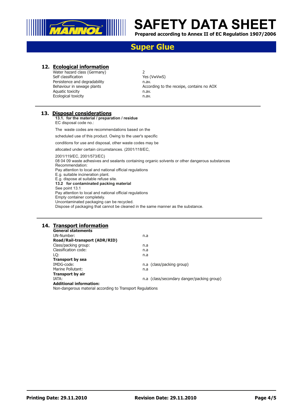 Seite 4, Super glue | SCT-Germany SUPER GLUE User Manual | Page 4 / 5