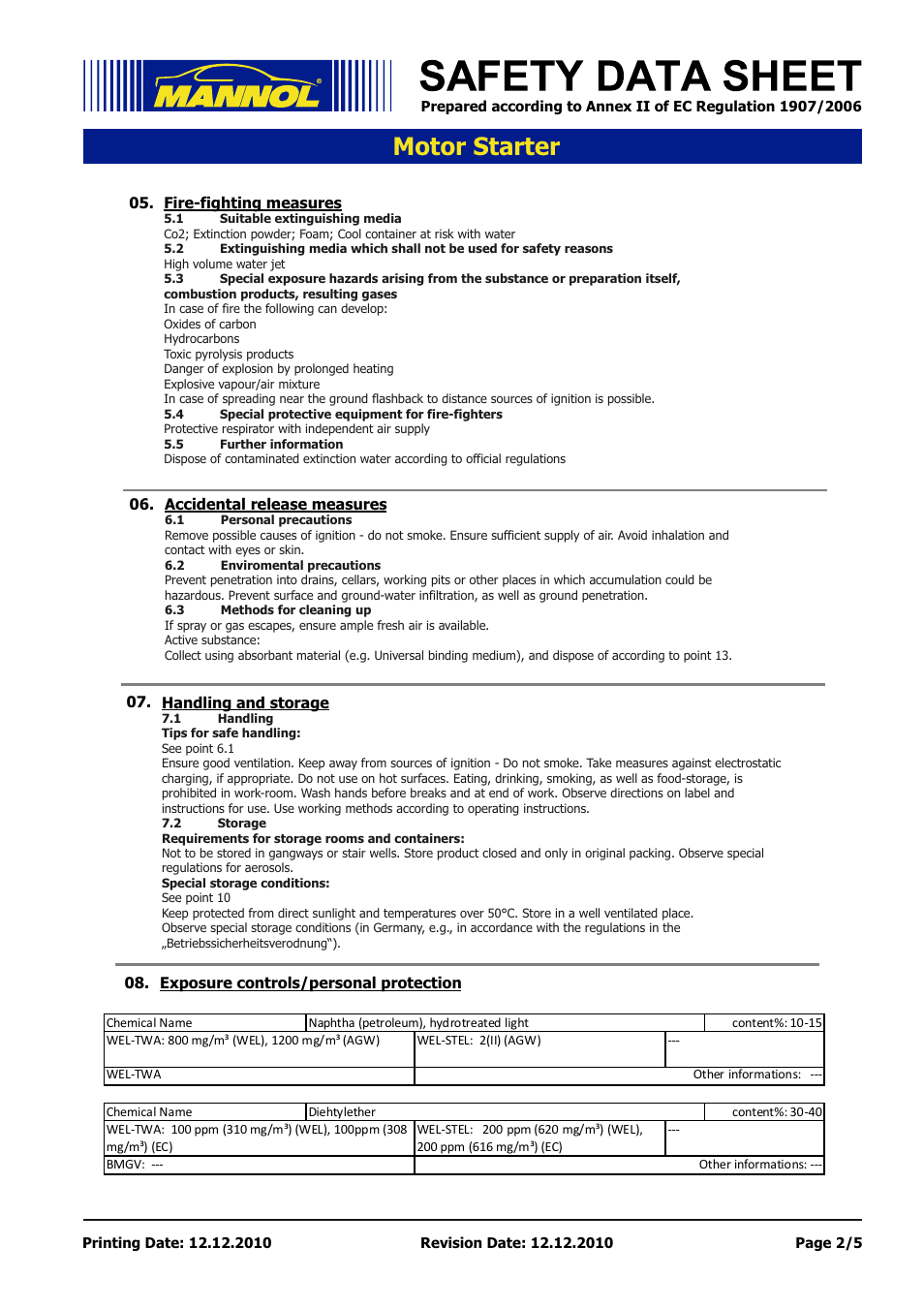 Seite 2, Motor starter | SCT-Germany MOTOR STARTER User Manual | Page 2 / 5