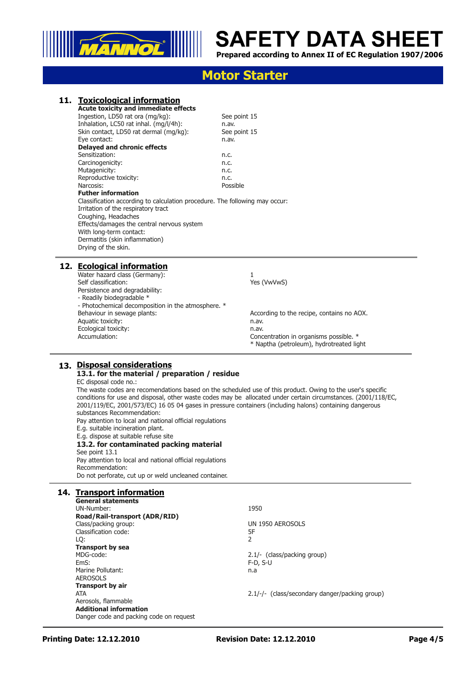 Seite 4, Motor starter | SCT-Germany MOTOR STARTER User Manual | Page 4 / 5
