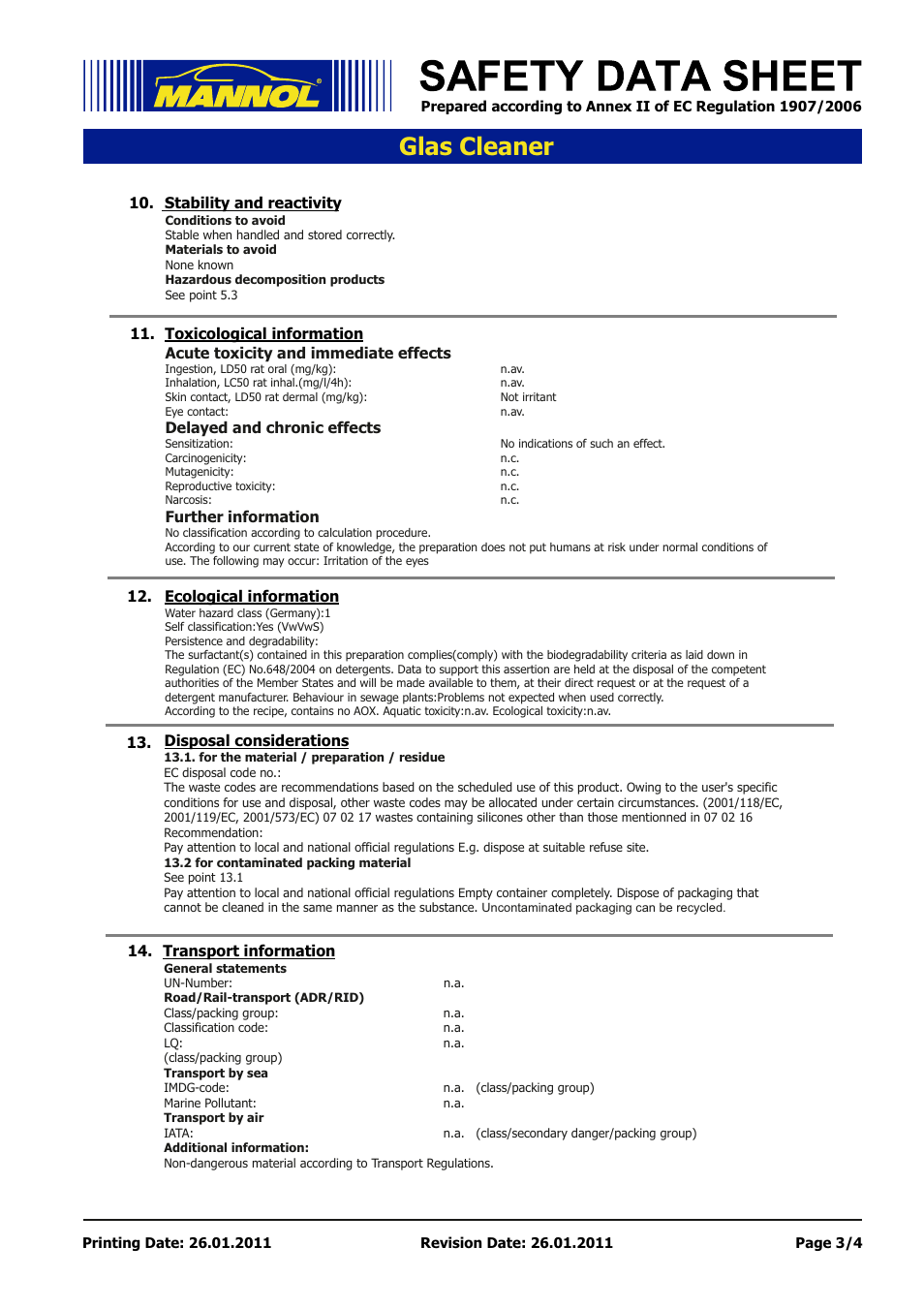 Seite 3, Glas cleaner | SCT-Germany GLAS CLEANER User Manual | Page 3 / 4