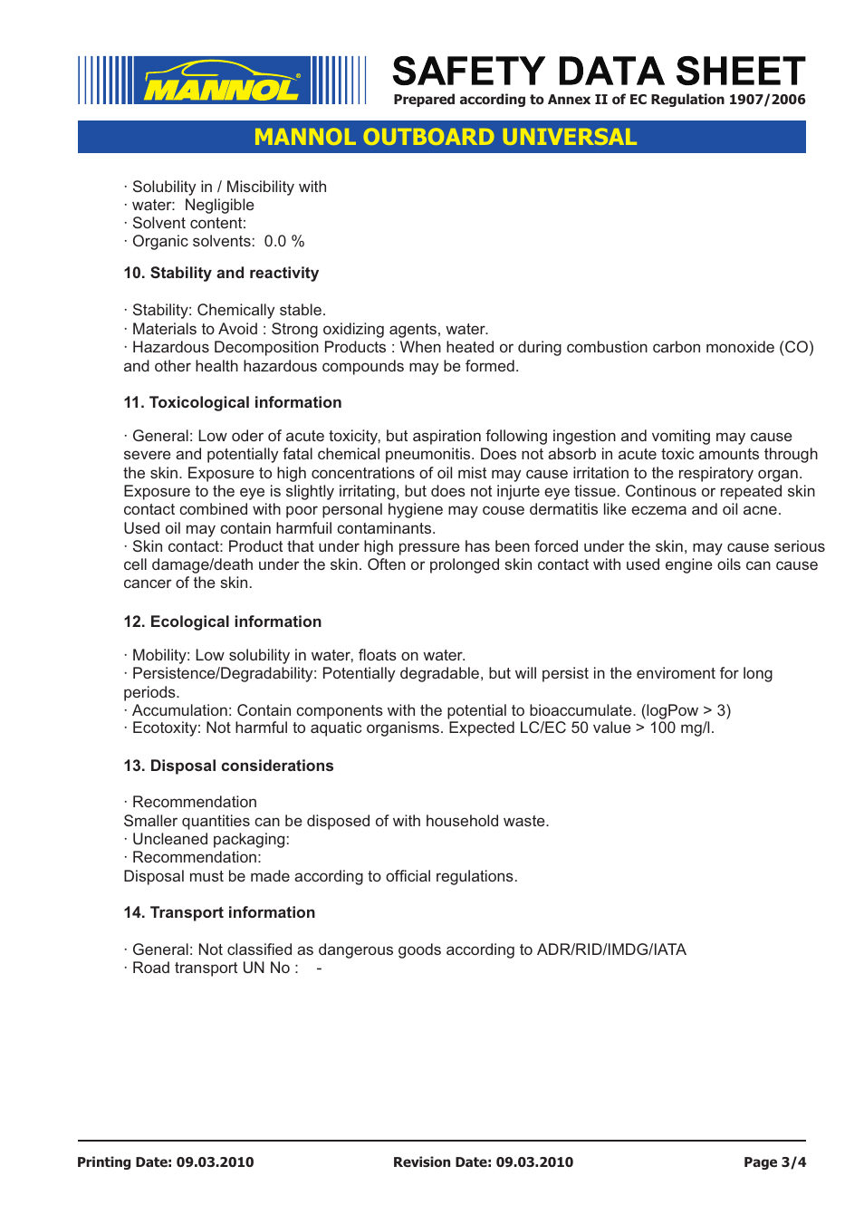 Mannol outboard universal | SCT-Germany OUTBOARD UNIVERSAL API TC User Manual | Page 3 / 4