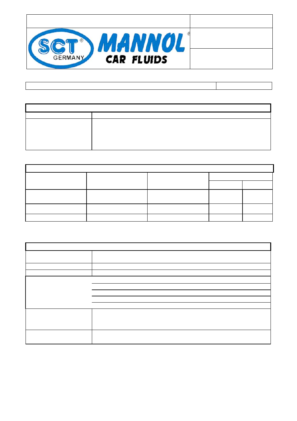 SCT-Germany AUTOMASTER HAND GEL User Manual | 4 pages