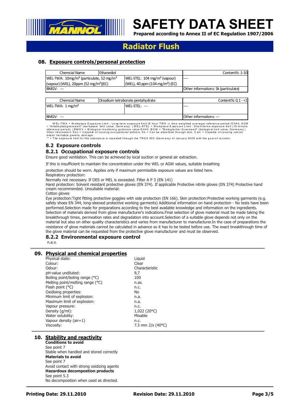 Seite 3, Radiator flush | SCT-Germany RADIATOR FLUSH User Manual | Page 3 / 5